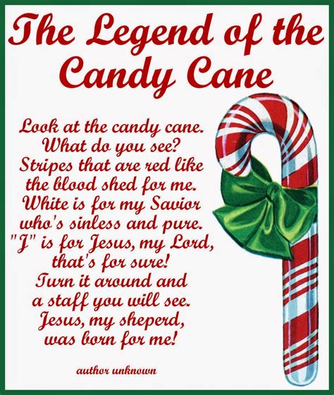 6 best legend of the candy cane story printable – Artofit