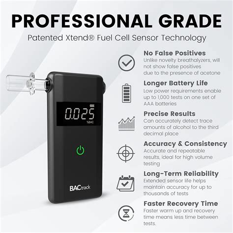 Buy BACtrack Scout Professional Breathalyzer + 20 Breathalyzer ...