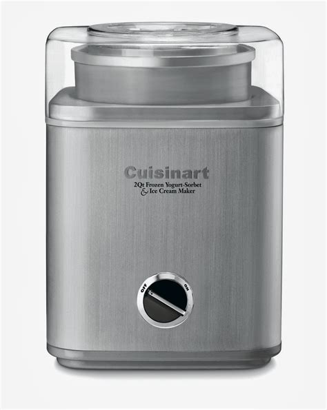 Cuisinart Pure Indulgence 2-Quart Automatic Frozen Electric Yogurt ...