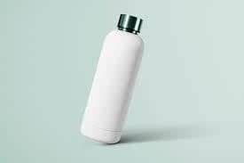White Plastic Lotion Dispenser Bottle, 250ml, Empty Refillable ...