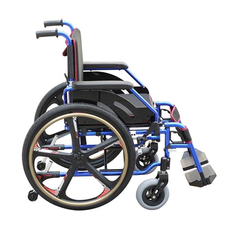 Medical Hospital Economy Patient Disposable Steel Folding Manual Wheel ...