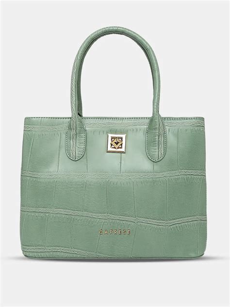Buy Caprese Mink Small Mint Satchel Bag @ 949 | Caprese Bags