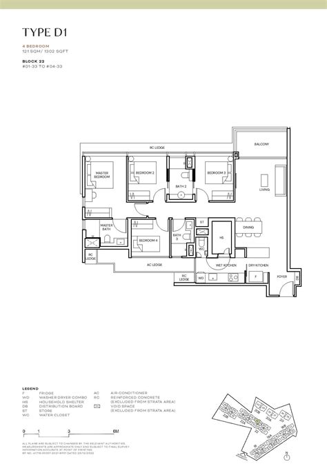 Download Floor Plan | Terra Hill 顶丽峰 | Showflat 68160806 | Singapore