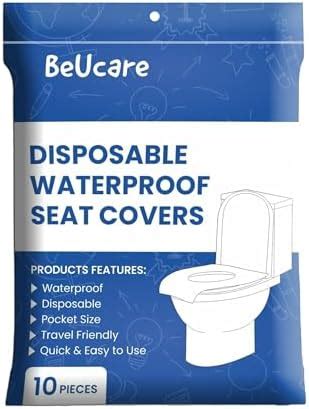 BeUcare Disposable Toilet Seat Covers - 20 Sheets, Hygienic, Flushable ...