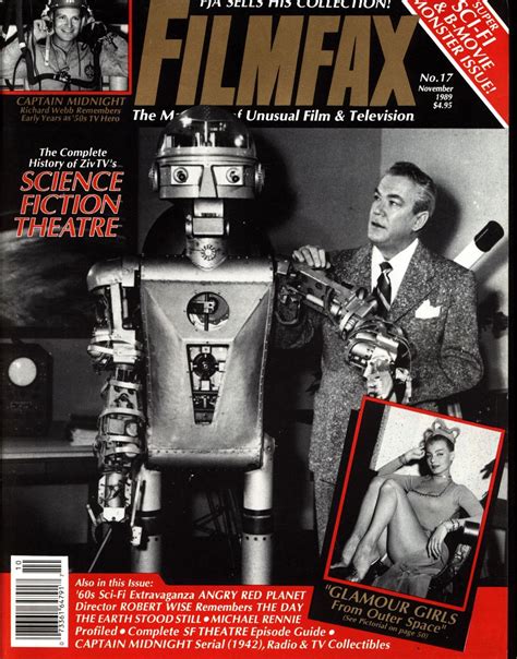 FILMFAX 17 CULT TV Film & Television Kenneth Tobey,SpaceBabes,Science ...