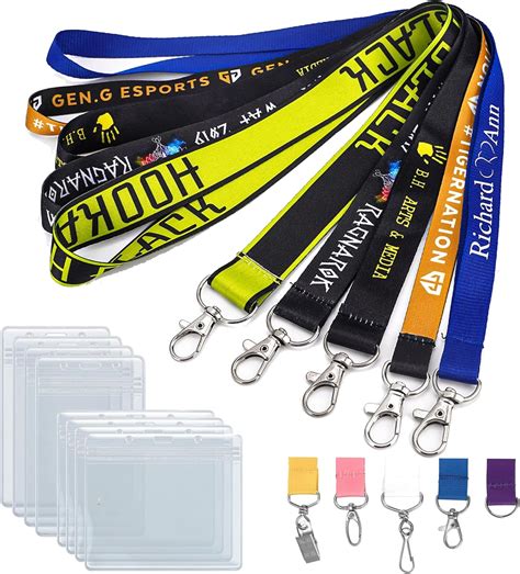 Amazon.com: 30-5000PCS Personalized Customized Lanyards, Custom ...