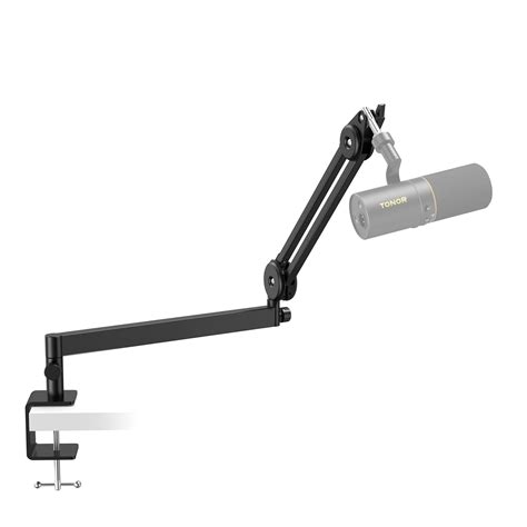 TONOR Microphone Boom Arm, Low Profile Mic Arm, Fully Adjustable Mic ...