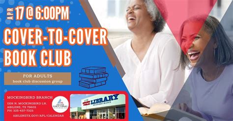 Cover-to-Cover Book Club (Mockingbird Branch), 1326 N Mockingbird Ln ...