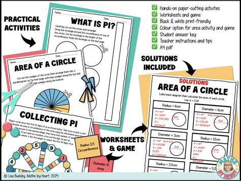 Area & Circumference of Circles Activities KS3 | Teaching Resources
