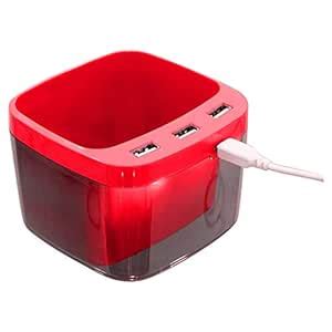 Wizme Pen Holder with Phone Charging USB | Study Table Pen Stand for ...
