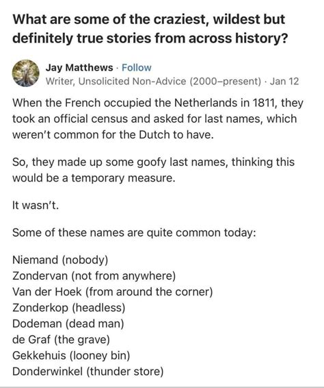 Common Dutch Last Names