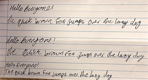 Image result for Different Handwriting