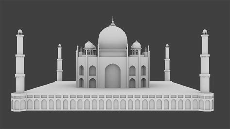 3d Sketch Of Taj Mahal - sketch of taj mahal