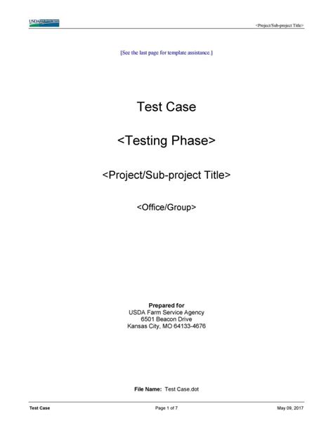 Image result for Test Case Format