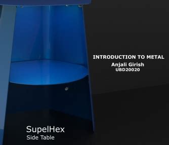 SupelHex - The Flat Pack Side Table | CEPT - Portfolio
