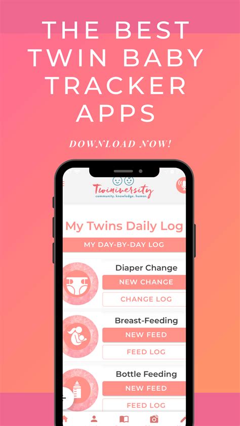 Best Baby Tracker App for Twins | Twiniversity #1 Parenting Twins Site