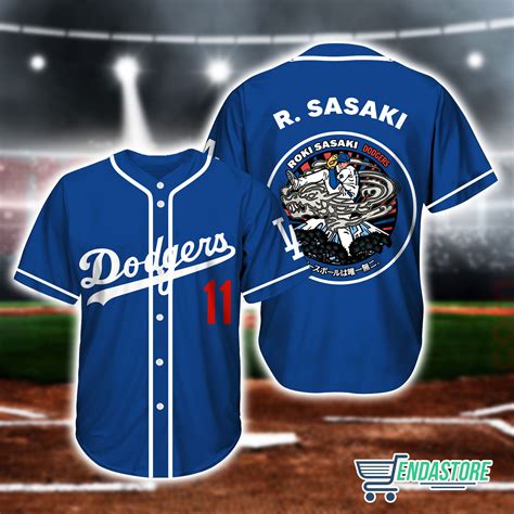 LA Dodger Japan Rising Stars Roki Sasaki Jersey 2025 - Endastore.com