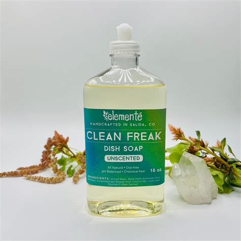 Clean Freak Unscented Dish Soap | Vital Living Herbs And Nutrition