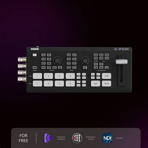OSEE GoStream Duet: SDI Video Mixer & Broadcast Switcher for Live Stre ...