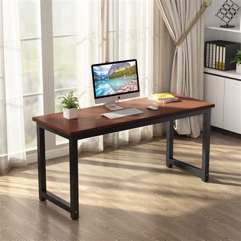 Umeroom Modern Computer Desk, 63 inches Large Office Desk Computer ...