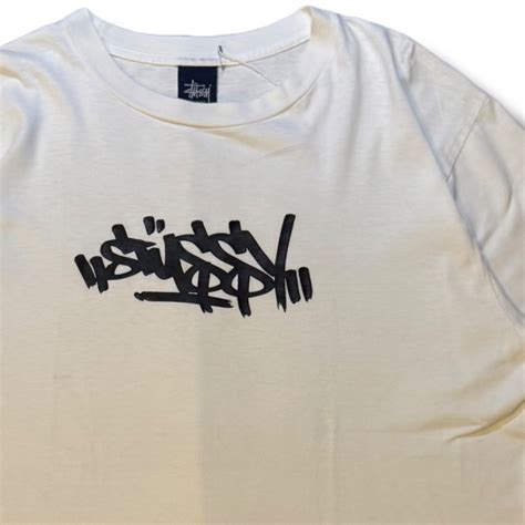 00s Stussy×Eric Haze "Spray Logo" Tee | RIDDLE clothing