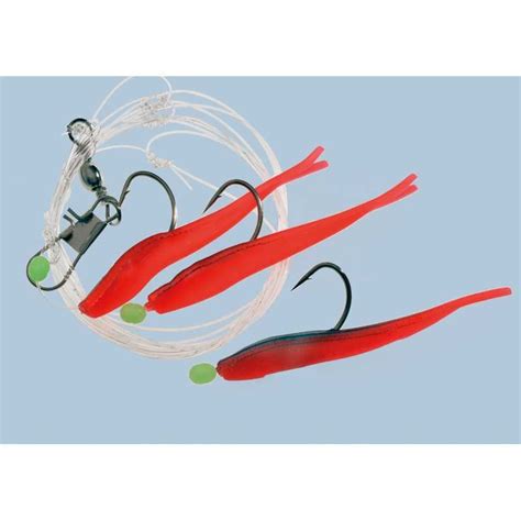 Softfish Rig , schwarz/rot Sonstige Meeres-Vorfächer, Paternoster ...