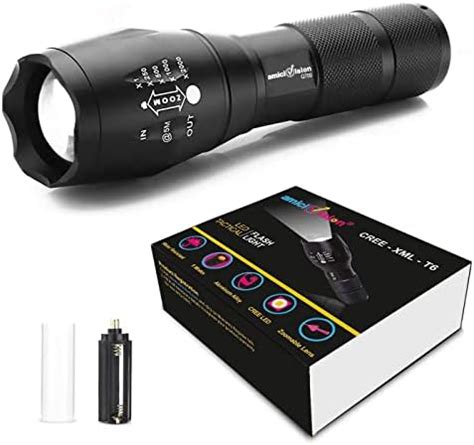 IBELL FL8348 Rechargeable Torch Flashlight, Extra Long Beam Range ...