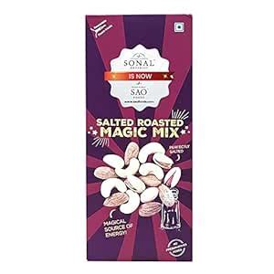 SONAL DRYFRUIT (Now SAO Foods) Salted Roasted Magic Mix - 200 Gm ...