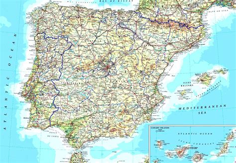 Map of Spain