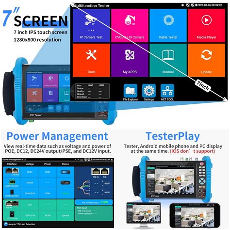 Rsrteng CCTV Camera Tester, 8K 32MP 4K 12MP IP India | Ubuy