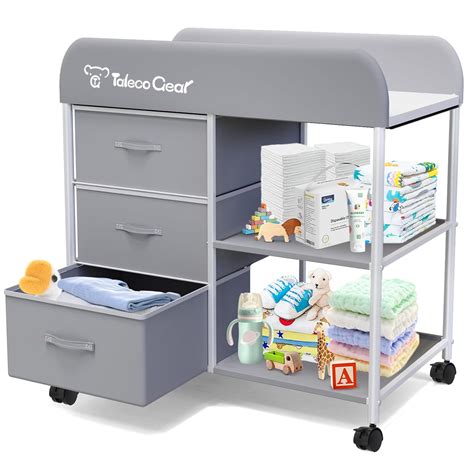 Amazon.com : G TALECO GEAR Baby Changing Table, Portable Changing Table ...