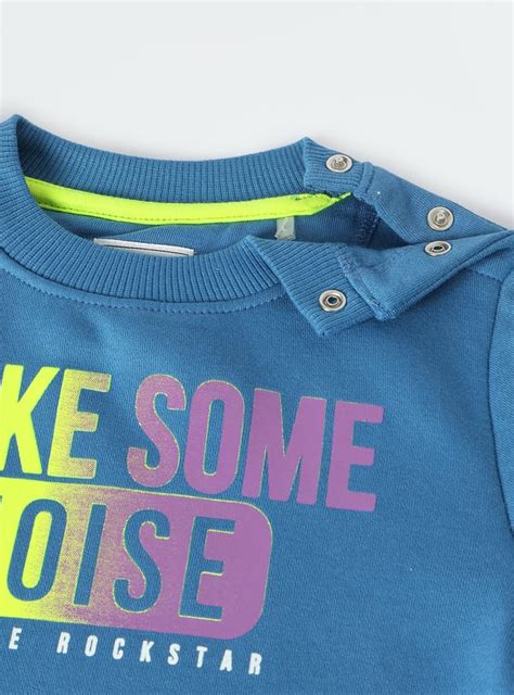 Buy Boys Typographic Printed Sweatshirt Online at just Rs. 399.0 ...