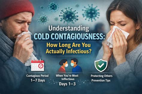 Cold Contagiousness Explained: How Long Can You Spread a Cold?