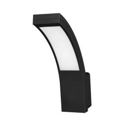 Fasadna / stenska LED svetilka / Nevtralno bela / 10W / 230V / črna / IP54