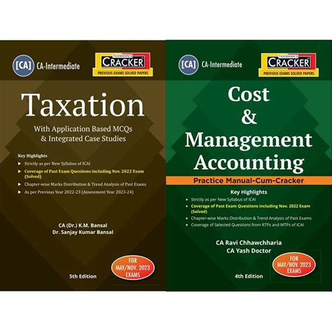 Buy Taxmann's CRACKER for Taxation with Application Based MCQs ...