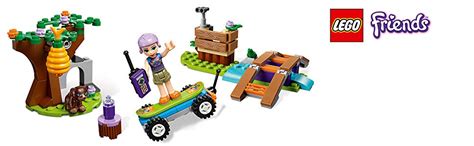 LEGO Friends Mia's Forest Adventure Building Blocks for Girls (134 Pcs ...