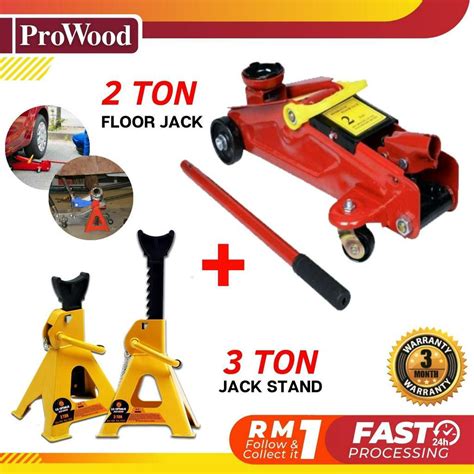 2 Ton Floor Jack With Stands