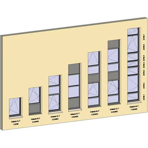 BIM objects - Free download! Vertical strip windows - Showcase | BIMobject