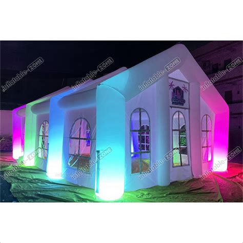Large Inflatable Tent Outdoor Inflatable Party Tent Led Light Wedding ...