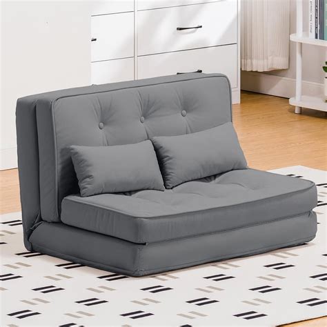 Amazon.com: COMHOMA Folding Sofa Bed, Convertible Floor Sofa with ...