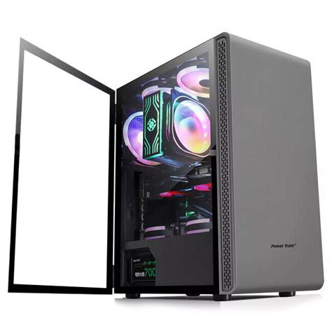 PC Gaming Computer Mid Tower Case * With 4 Fans! * | Ubuy India