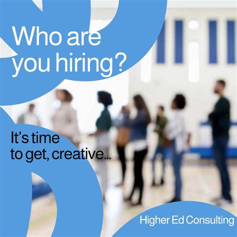 Higher Ed Consulting on LinkedIn: Ssssshhhh…. Let me tell you a secret 🤫 No one is applying for ...