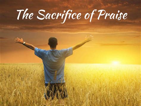 The Sacrifice of Praise – PASTOR DARRYL BAKER