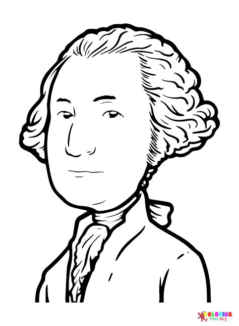 George Washington Coloring Pages - Free Printable PDF & Online Coloring