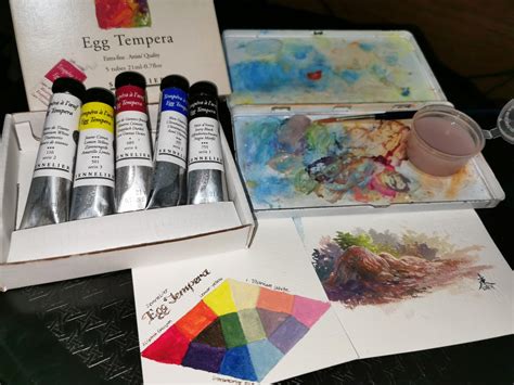 Sennelier Egg Tempera – Sining ni Sing