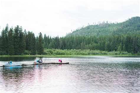 Camping at Round Lake State Park — Stuck in North Idaho