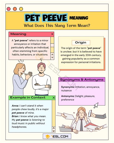 Biggest Pet Peeves Meaning