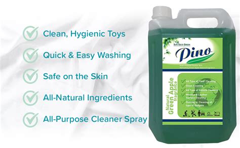 Pino MultiPurpose Cleaner With Refreshing Green Apple Natural Fragrance ...