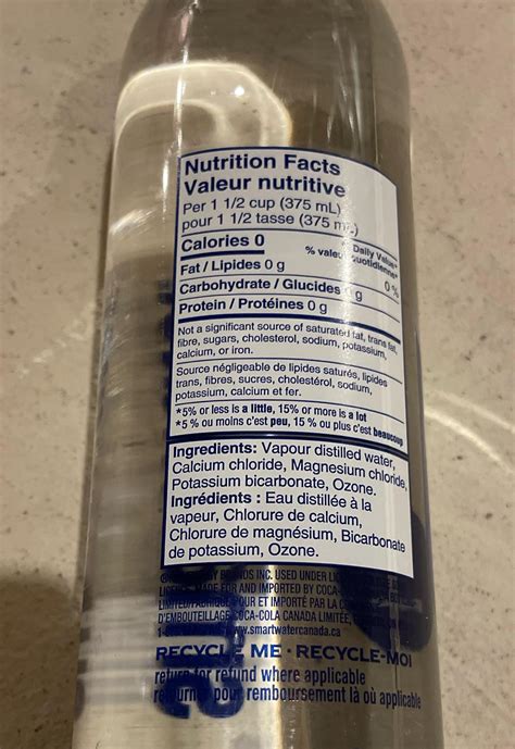 SmartWater Vapor Distilled water with added electric good for ...