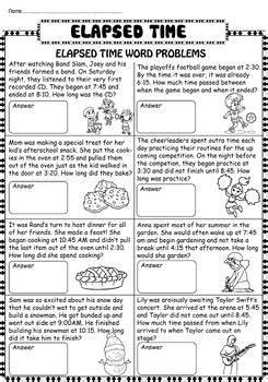 Elapsed Time Problem Solving 的图像结果